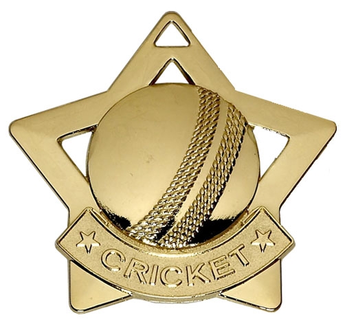 Cricket Mini Star Medal