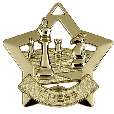 Chess Mini Star Medal