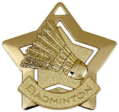 Badminton Mini Star Medal