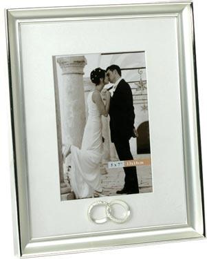 Silver Plated Wedding Photo Frame