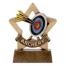 Archery Trophy Mini Star Award