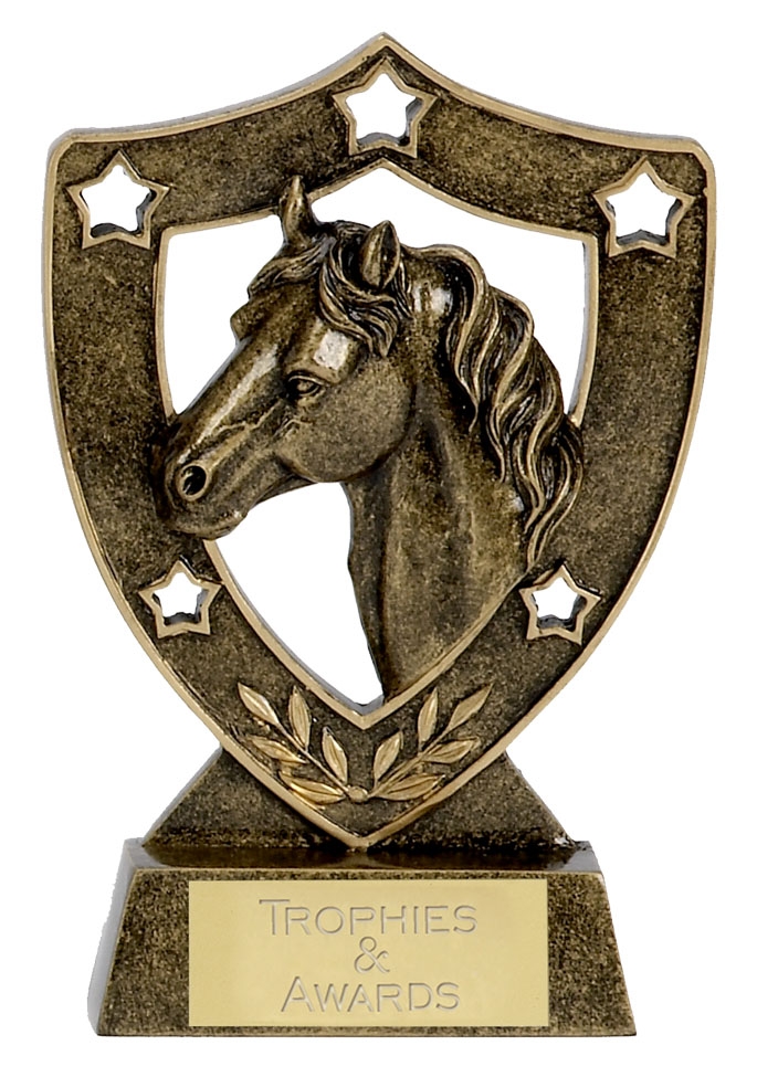 Equine Shield Stars Trophy