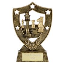 Shield Star Chess Trophy