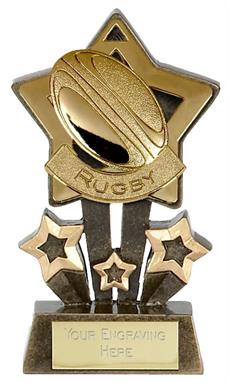 Rugby Mini Star Trophy A995+AM717