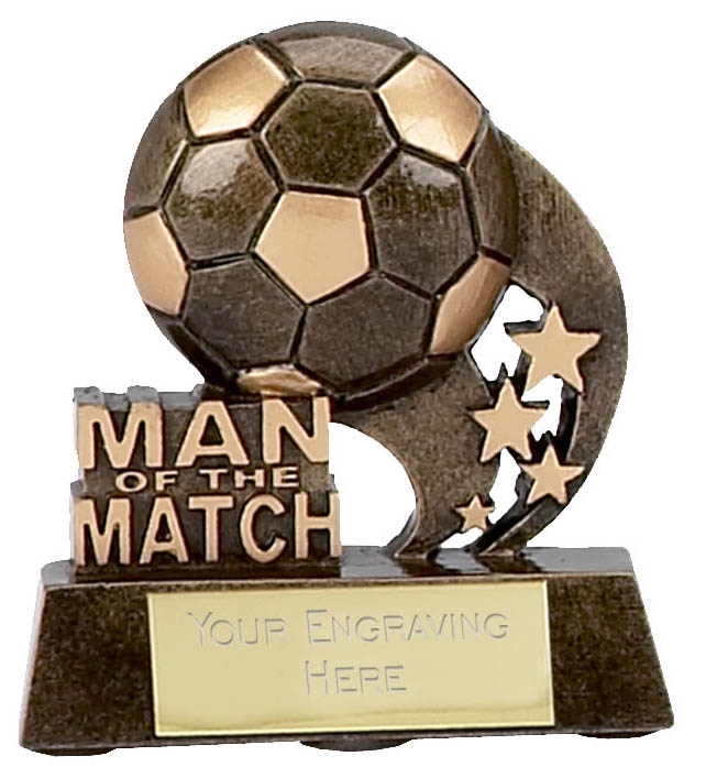 Football Man Of The Match Trophy