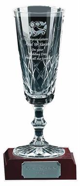 Knighton Crystal Wine Glass Award