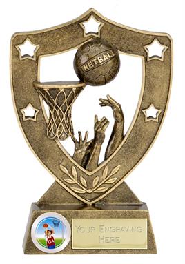 Shield Star Netball Trophy