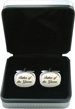 Mother of Pearl Cufflinks - Wedding 'Father of the Groom'