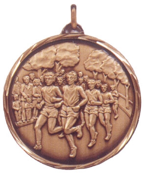 Faceted Marathon Medal