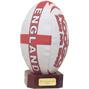 Rugby Ball Holder - Black Painted Holder Base thumbnail