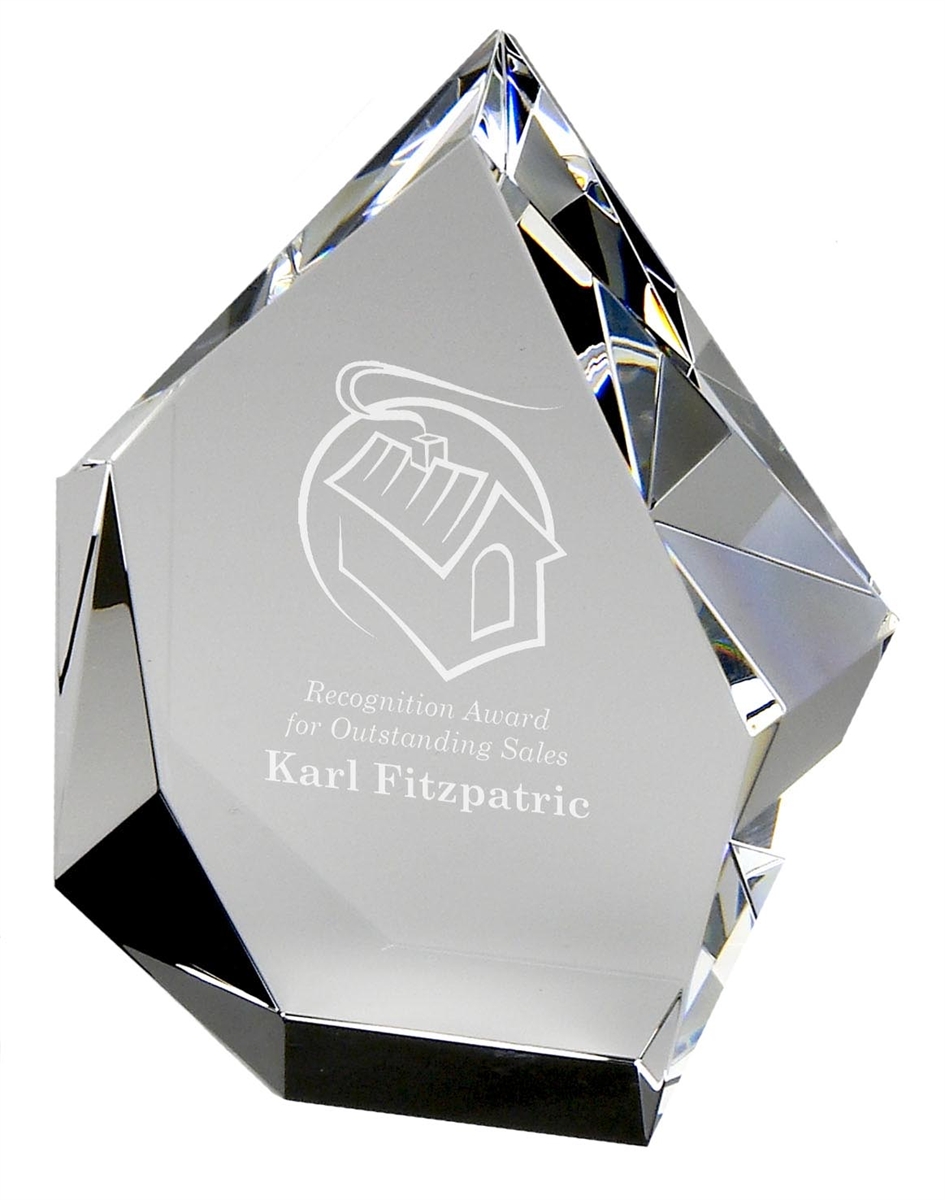 Iceberg Optical Crystal Award KS006