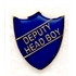 Blue Deputy Head Boy Shield School Badges