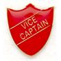 Red School Vice Captain Shield Badges thumbnail