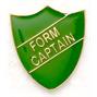 Green School Form Captain Shield Badges thumbnail