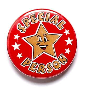Special Person Pin Badge