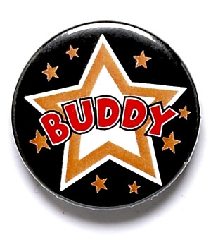 Buddy Star Pin Badge