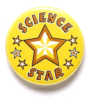 Science Star Pin Badge BA046