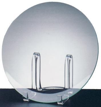 Round Jade Glass Plate
