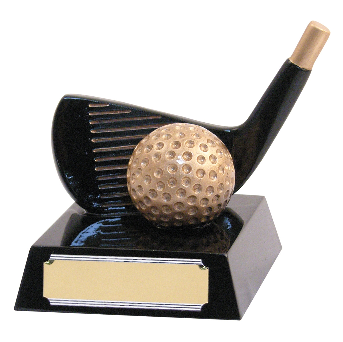 Golf Club & Ball Trophy