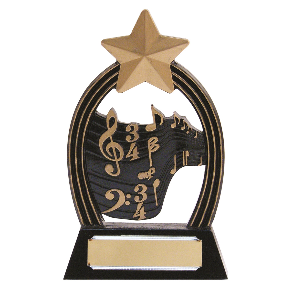 Music Arch & Star Trophy