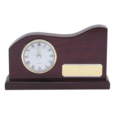Wave Wood Clock