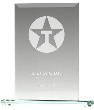 JC003 Apex Jade Glass Award Trophy