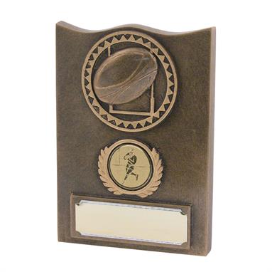 TB64-425 Rugby Trophy Plaque
