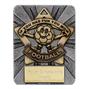 A1389-AM732B Football Word & Ball Medal thumbnail