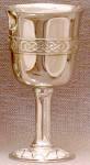 Celtic Goblet Chalice made from Pewter
