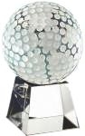 Optical Crystal Golf Ball with Clear Base