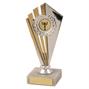 AT99A Silver/Gold Holder On Silver/Gold Riser Trophy 165mm thumbnail