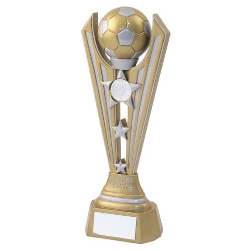 JR1-RF720PL Gold/Silver Resin Football 'Players Player'