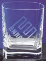 Strauss Square Whiskey Glass - 10oz
