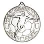M36S Silver Football+Player in Wreath Medal  thumbnail