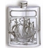 Galleon Pewter Flask