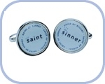 'Saint/Sinner' Cufflinks