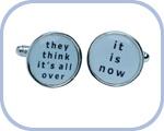 'They think it's all over/It is Now' Cufflinks
