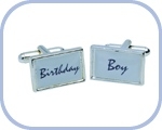 'Birthday/Boy' Cufflinks