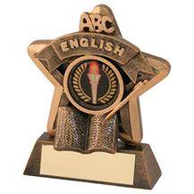 JR44-RF407 Bronze/Gold English Mini Star Trophy