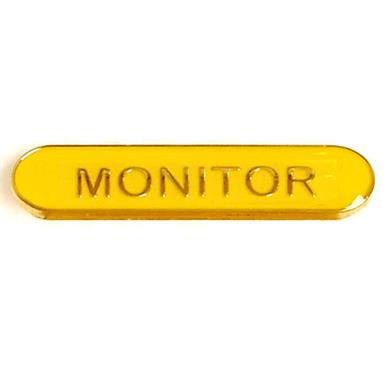 SB031Y BarBadge Monitor Yellow
