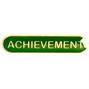 SB026G BarBadge Achievement Green thumbnail