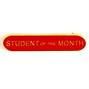 SB024R BarBadge Student Of The Month Red thumbnail