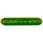 SB024G BarBadge Student Of The Month Green thumbnail
