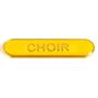 SB023Y BarBadge Choir Yellow thumbnail