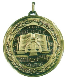 Faceted Music Medal