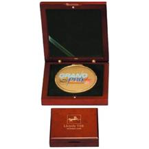 Luxury Wood Medal Box - Laser personalisation available