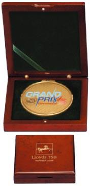 Luxury Wood Medal Box - Laser personalisation available