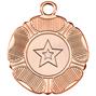 M519BZ Bronze Medal Tudor Rose thumbnail