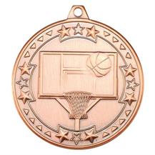 M82B Bronze Basketball Medal 50mm