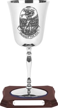 Silver Plated Golf Goblet - Nearest the Pin